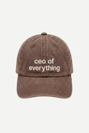 Gorro Ceo Of Everything Lt Brown