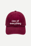 Gorro Ceo Of Everything Burgundy