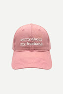 Gorro Husband White Pink