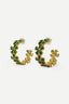 Aretes Greeky Green
