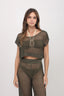 Top Halia Olive