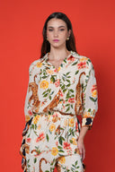 Blusa Jungle Cheetah Off White
