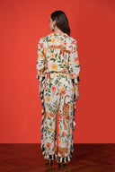 Pantalon Jungle Frill Off White