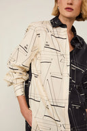 Blusa Laser Bicolor Black