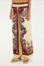 Pantalon Lenco Borboleta Beige Red
