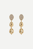 Aretes Pansy Gold