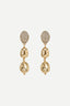 Aretes Pansy Gold