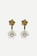 Aretes Lima Flower Gold