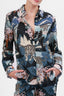 Blusa Long Sleeve Snow Leopard Blue