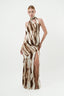 Vestido Lume Ivory Brown