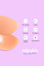 Nipple Covers Luna Tape Capuccino