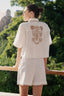 Short Mosaico Embroided