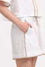 Short Mosaico Embroided