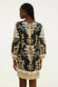 Vestido Mangas Georgia Black Multi