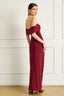 Vestido Mazzy Burgundy