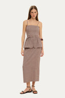Vestido Midi Serpentine Multi