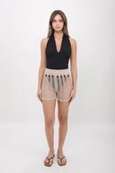 Short Mikala Beige