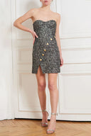 Vestido Double Breasted Tweed