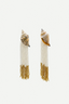 Aretes Vaille White