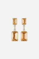 Aretes Ojo De Tigre Dourado