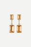 Aretes Ojo De Tigre Dourado