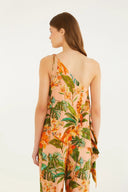 Top Ombro Canto Orange