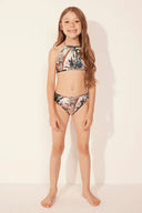 Bikini Niña Bikini Niña Palm Collage Green