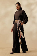 Pantalon Lisa Juros Dark Brown