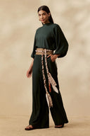 Pantalon Lisa Juros Dark Green