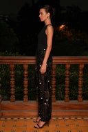 Pantalon Lanny Black Sequins