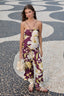 Pantalon Floral Lola Roxo