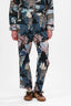 Pantalon Flower Snow Leopard Blue