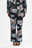 Pantalon Flower Snow Leopard Blue