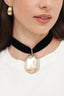 Collar Pedra Framed Black Nude