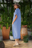 Vestido Knot Rizzi Light Blue