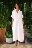 Vestido Knot Rizzi Rose