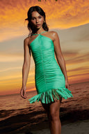 Vestido Plumaje