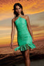 Vestido Plumaje