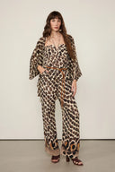 Pantalon Pois Penas Brown