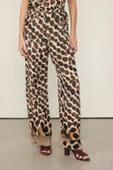 Pantalon Pois Penas Brown