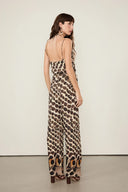 Pantalon Pois Penas Brown