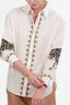 Blusa Poplin Snow Leopard White