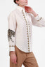 Blusa Poplin Snow Leopard White