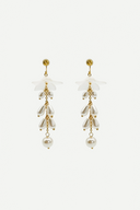 Aretes Puya White