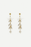 Aretes Puya White