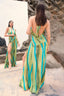 Vestido Rivere Green Multi