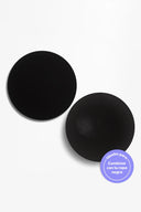 Nipple Covers Round Shape Black