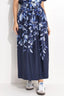 Falda Saia Floral Tati Blue