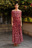 Vestido Amara Burgundy