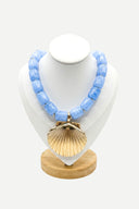 Collar Scallop Aqua